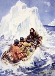 Franklin and Buchan during the Arctic expedition of 1818